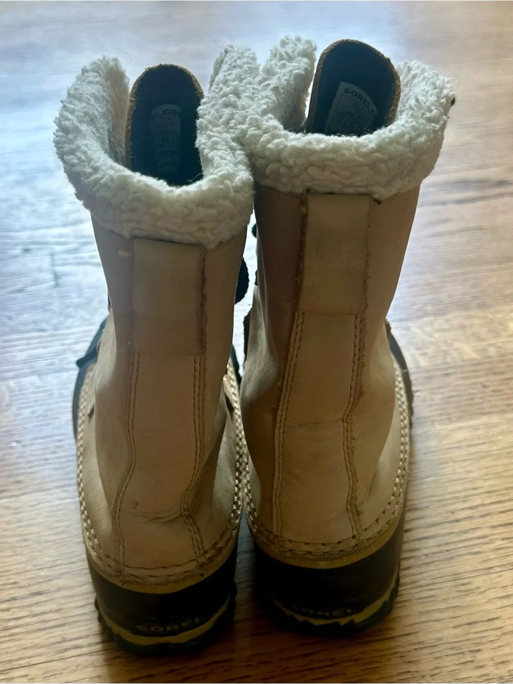 Womens Sorel Caribou Slim Nubuck Hiking Winter Mid Calf Waterproof Boots